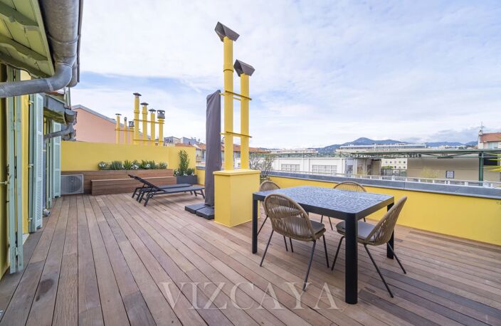 Masséna  vente appartement 3 pièces duplex terrasse — photo 5