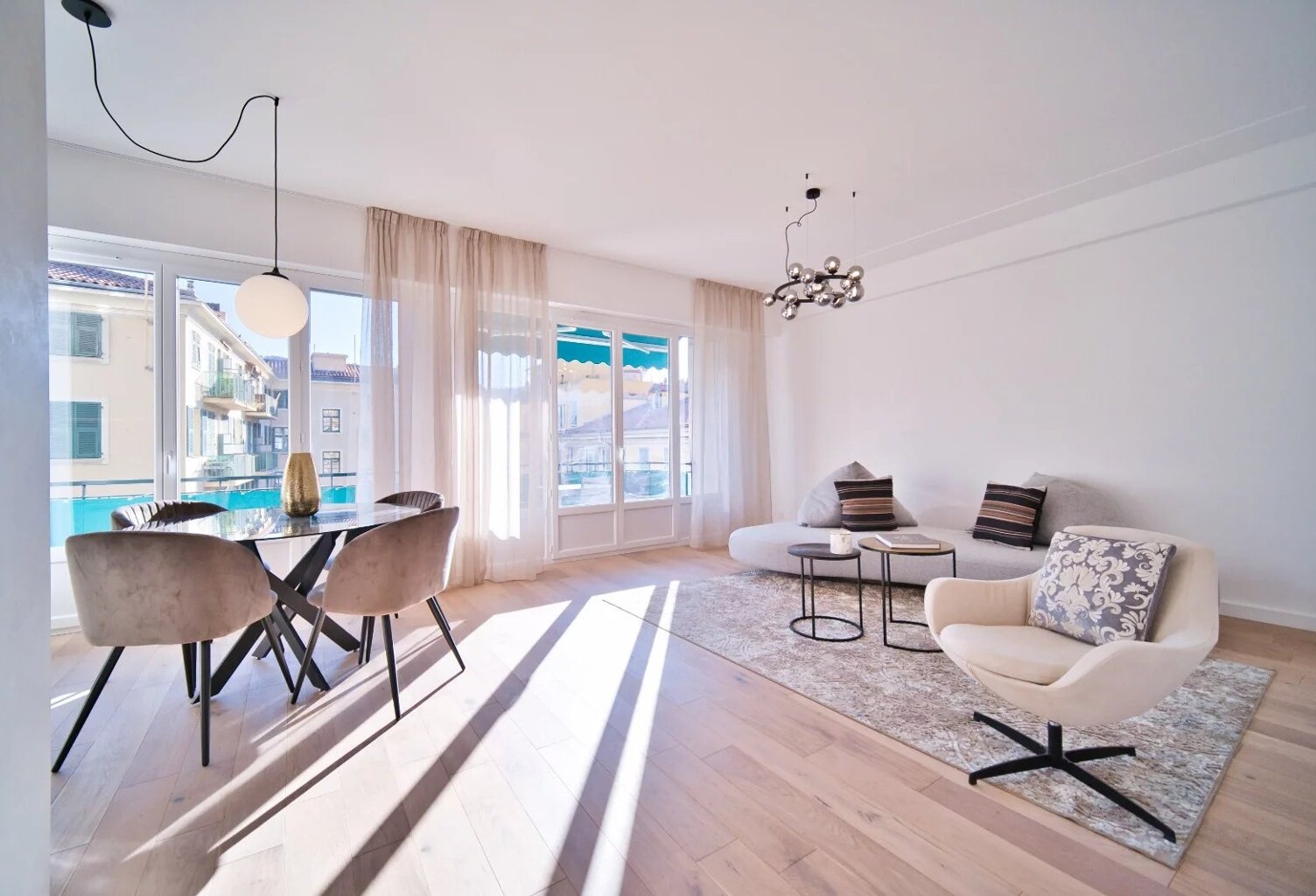 Nice le port - vente appartement 3 pièces terrasses — photo 1