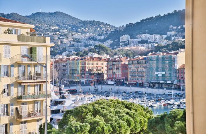 Nice le port - vente appartement 3 pièces terrasses — photo 2