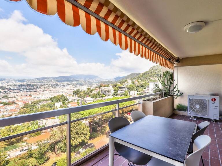 Mont Boron vente appartement 4 pièces terrasse vue mer — photo 1