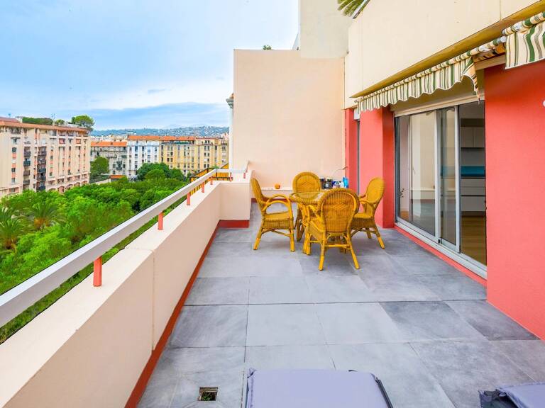 Nice le Port vente appartement 3 pièces  terrasse vue panoramique — photo 1