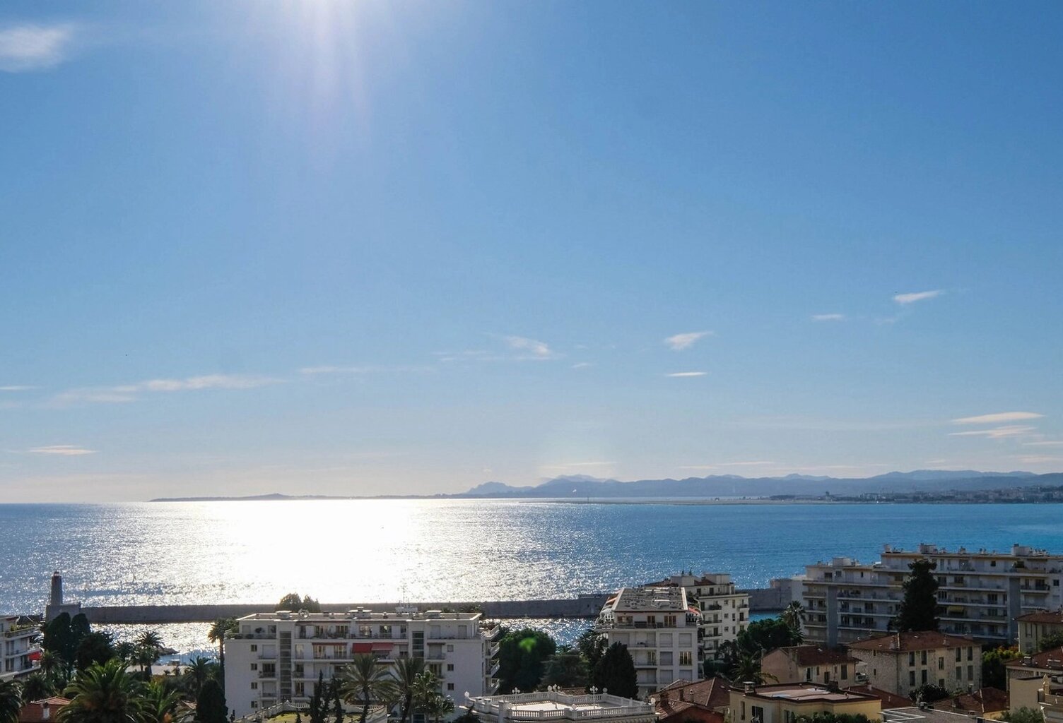 A vendre 100 m2, Bas Mont Boron, terrasse, vue mer — photo 1