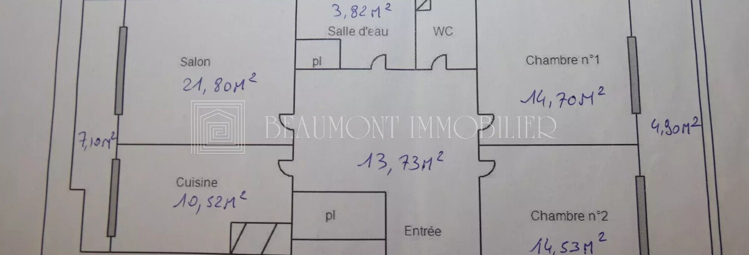 Appartement 3 Pièces 81 m² à vendre à Nice (06300)