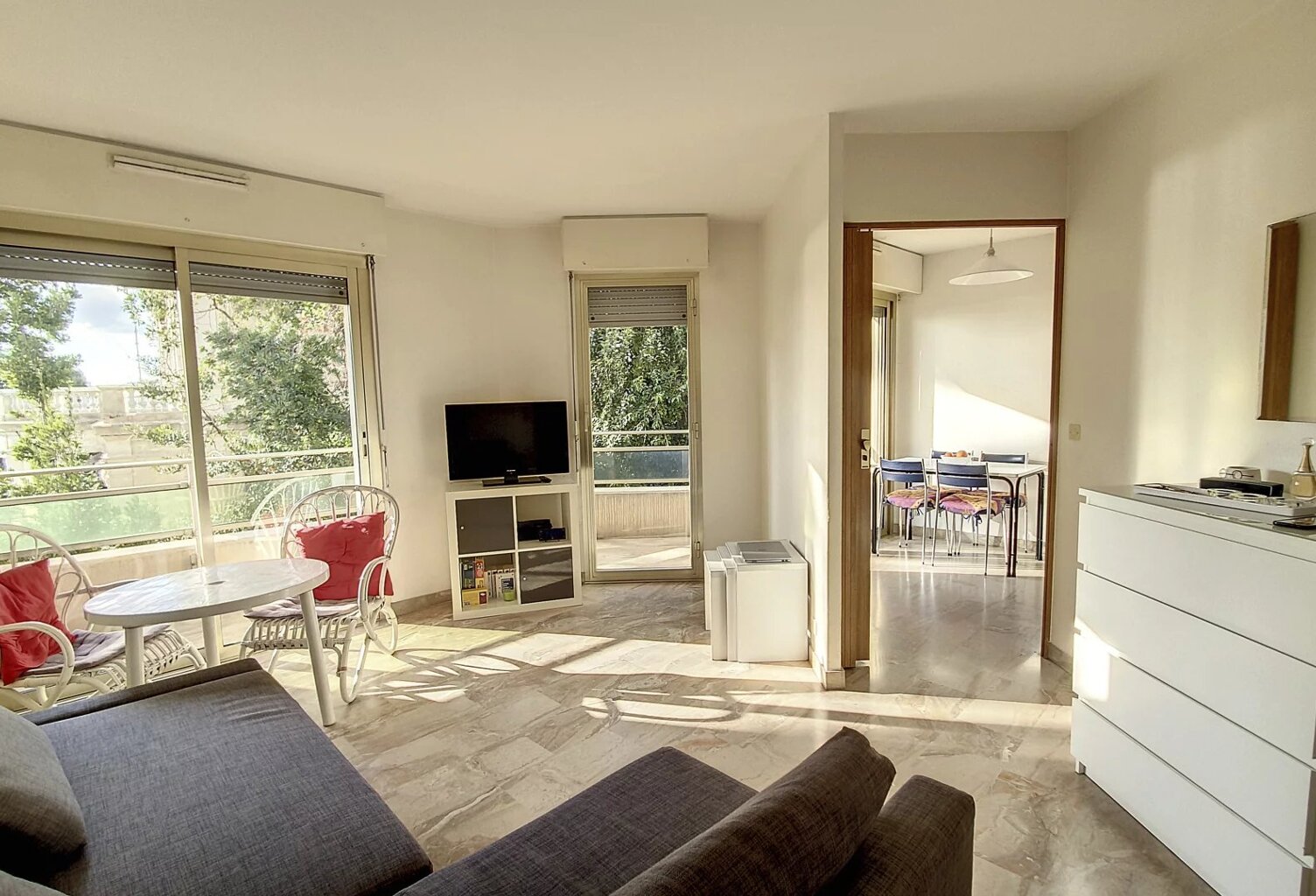 Cannes Palm Beach Studio vue mer piscine — photo 1