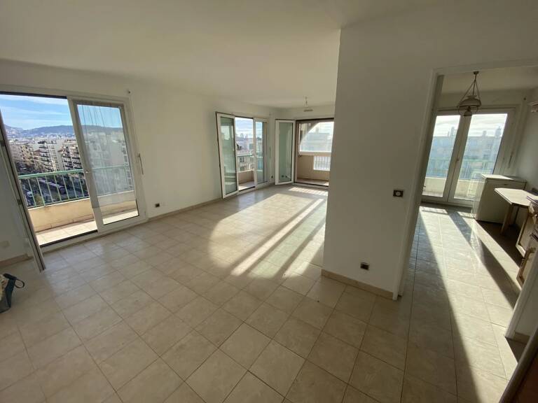 NICE -RUE DE FRANCE 3P DERNIER ETAGE TERRASSE GARAGE — photo 1
