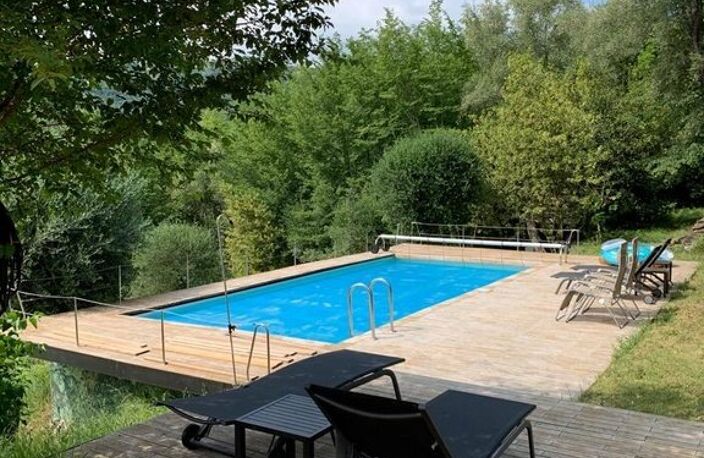contemporain - rurale, campagne, piscine, terrain, oliviers — photo 2
