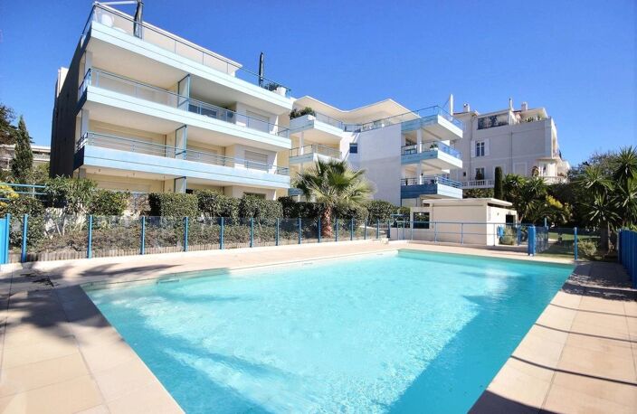 Cannes Proche des plages appartement de type 3 pièces à vendre dans une résidence avec piscine — photo 3