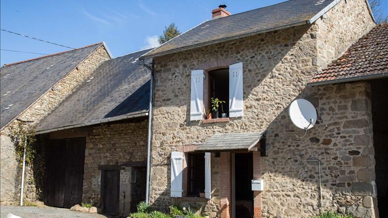 maison 3 pièces 69 m2 à vendre à Saint-Dizier-Masbaraud (23400)