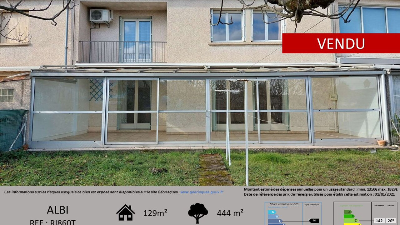 maison 5 pièces 129 m2 à vendre à Albi (81000)