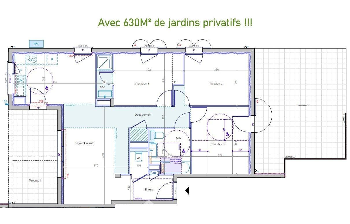 Appartement - 86m² - Aix-en-Provence