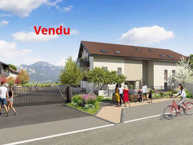 Appartement neuf T2 de 45,69m2, surface utile 84,71m2 — photo du bien