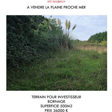 Terrain  36000 €
