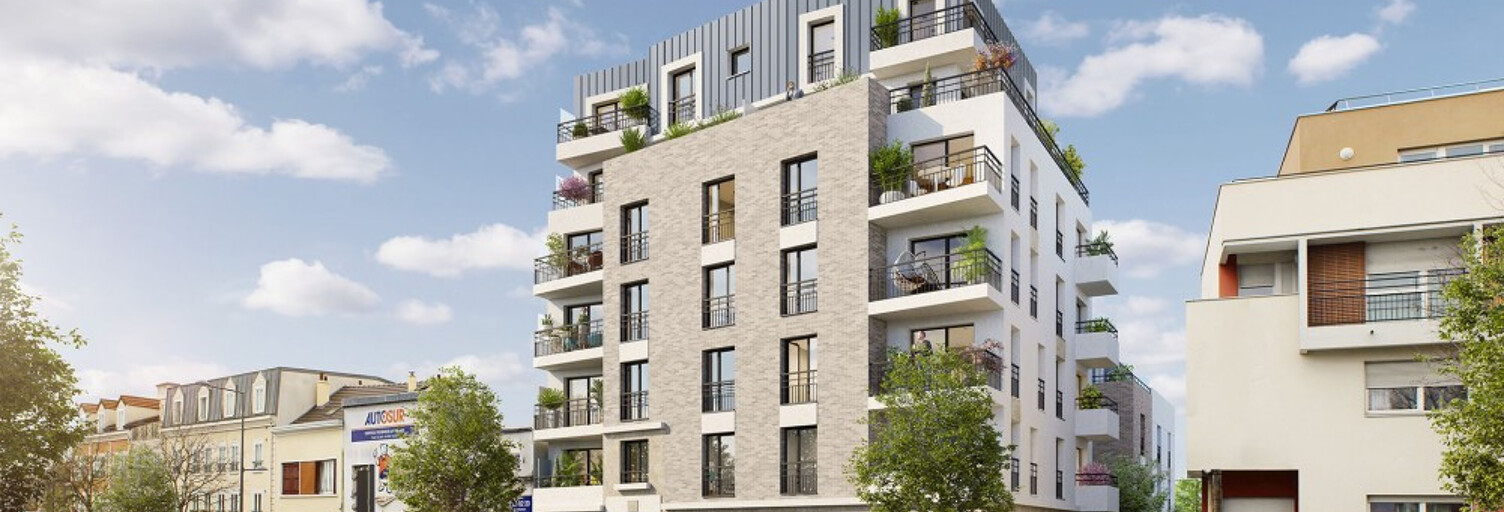Appartement neuf T2, T3 Pièce 52 à 63 m² à vendre à Villejuif (94800)