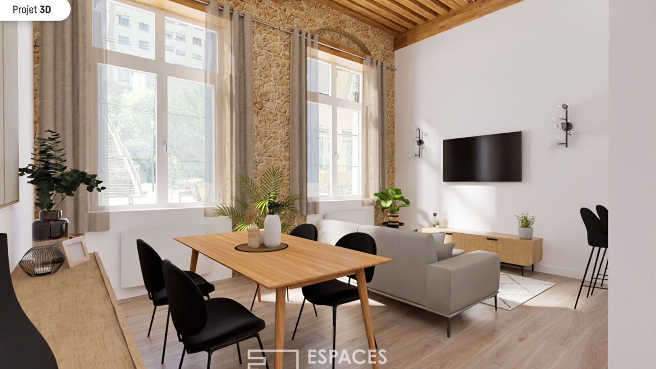 appartement 4 pièces 72 m2 à vendre à Lyon 4 (69004)