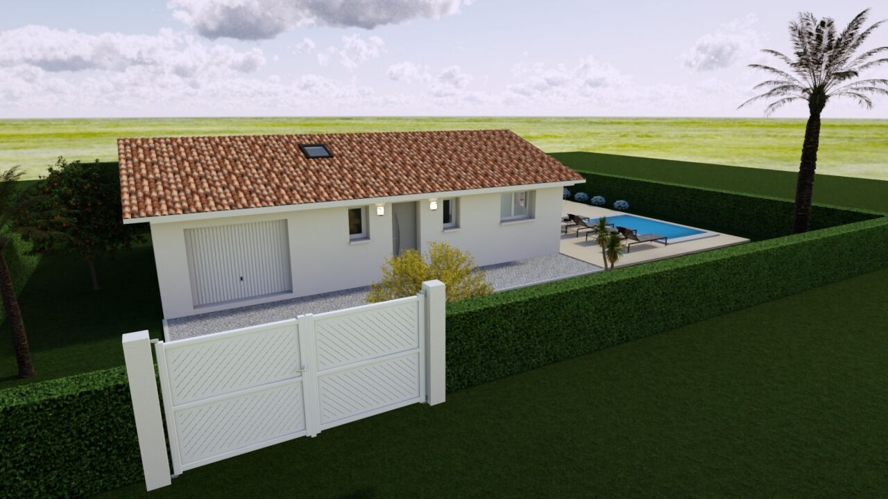maison  m2 à construire à Pissos (40410)