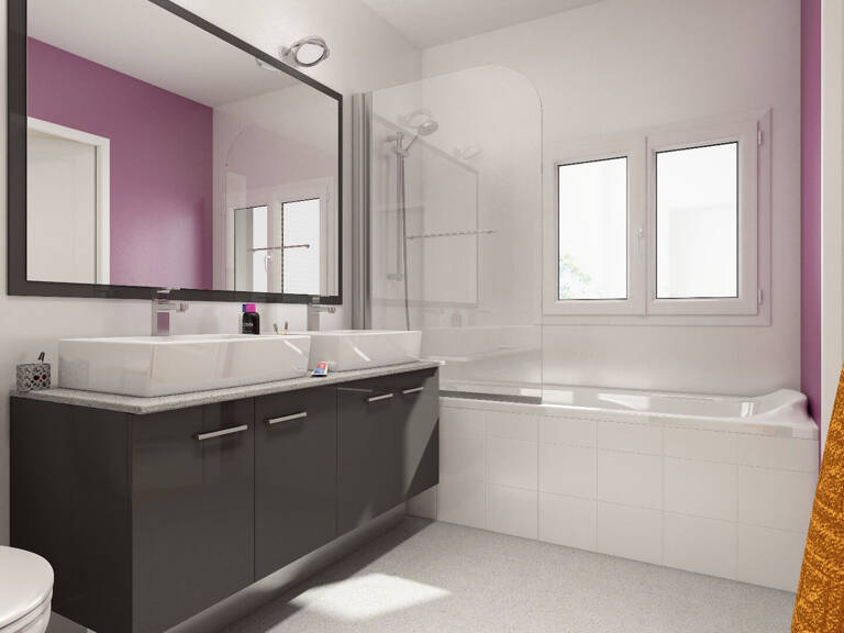 HAUT DE LESCAR -  MAISON  NEUVE 4P 90 M2 JARDIN — photo 1
