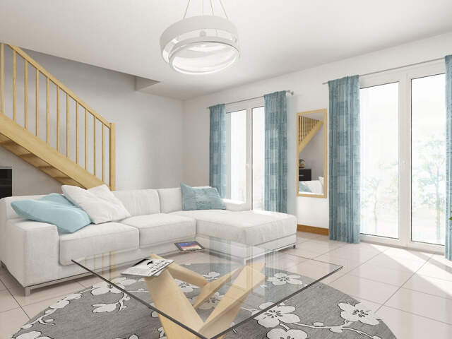 HAUT DE LESCAR  -  MAISON 4P 90 M2 JARDIN FRAIS REDUITS — photo du bien