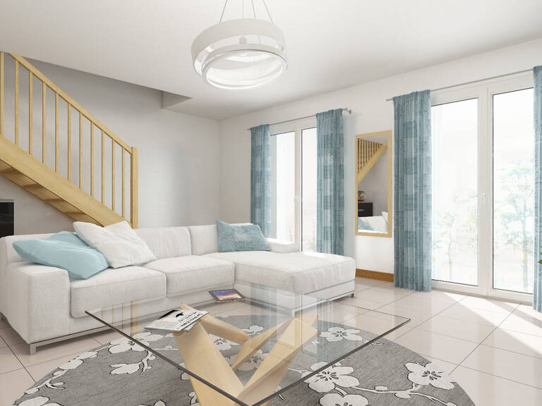 HAUT DE LESCAR  -  MAISON 4P 90 M2 JARDIN FRAIS REDUITS — photo 1