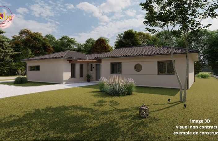 Vente terrain  840 m² Louzac-Saint-André (16100) — photo 2