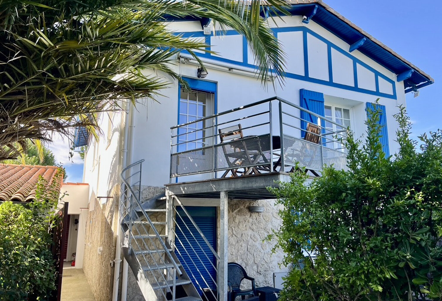 VILLA STYLE BASQUE PROCHE PLAGES ET PORT DE PLAISANCE AU PR — photo 1