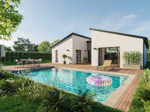 Maison d'architecte - Terrain: 1153 m² — photo du bien