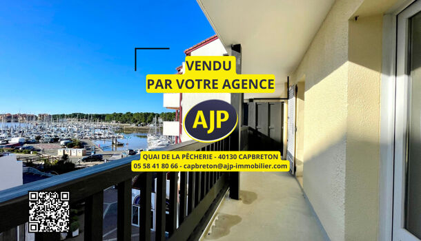 Appartement 3 pièces  à vendre Capbreton 40130