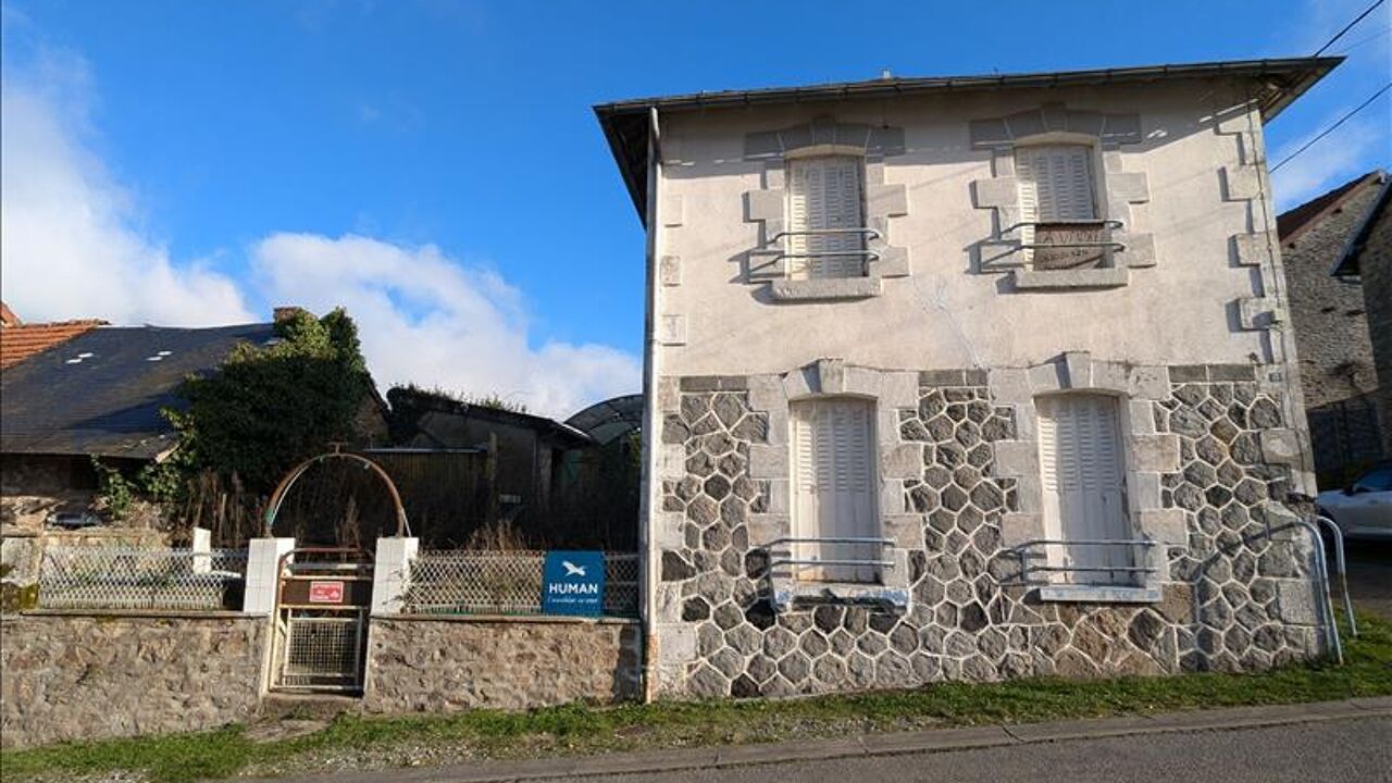 maison 3 pièces 75 m2 à vendre à Saint-Dizier-Masbaraud (23400)