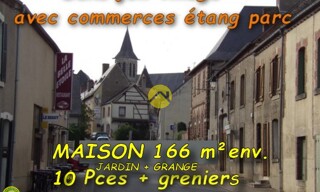 Maison 11 Pièces 166 m² à vendre à Henrichemont (18250)