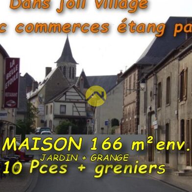 Maison 11 pièces 166 m²