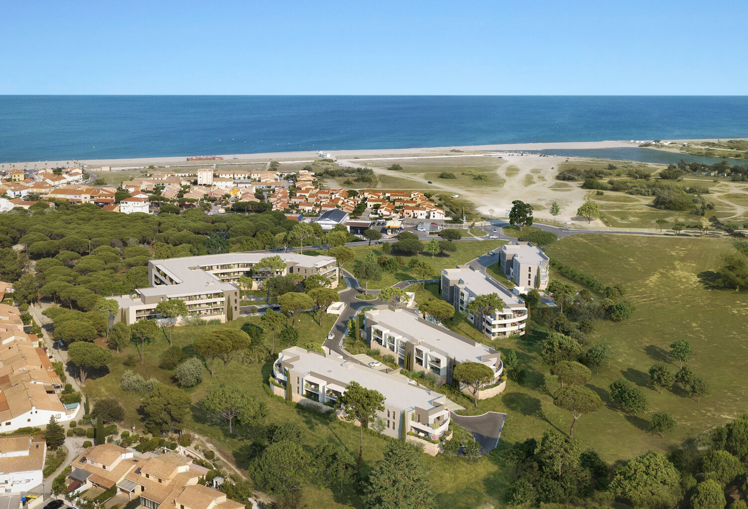 Appartement neuf T2 proche plage au Barcarès — photo 1