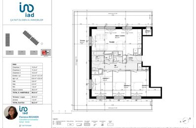 appartement 4 pièces 89 m2 à vendre à Fleury-sur-Orne (14123)
