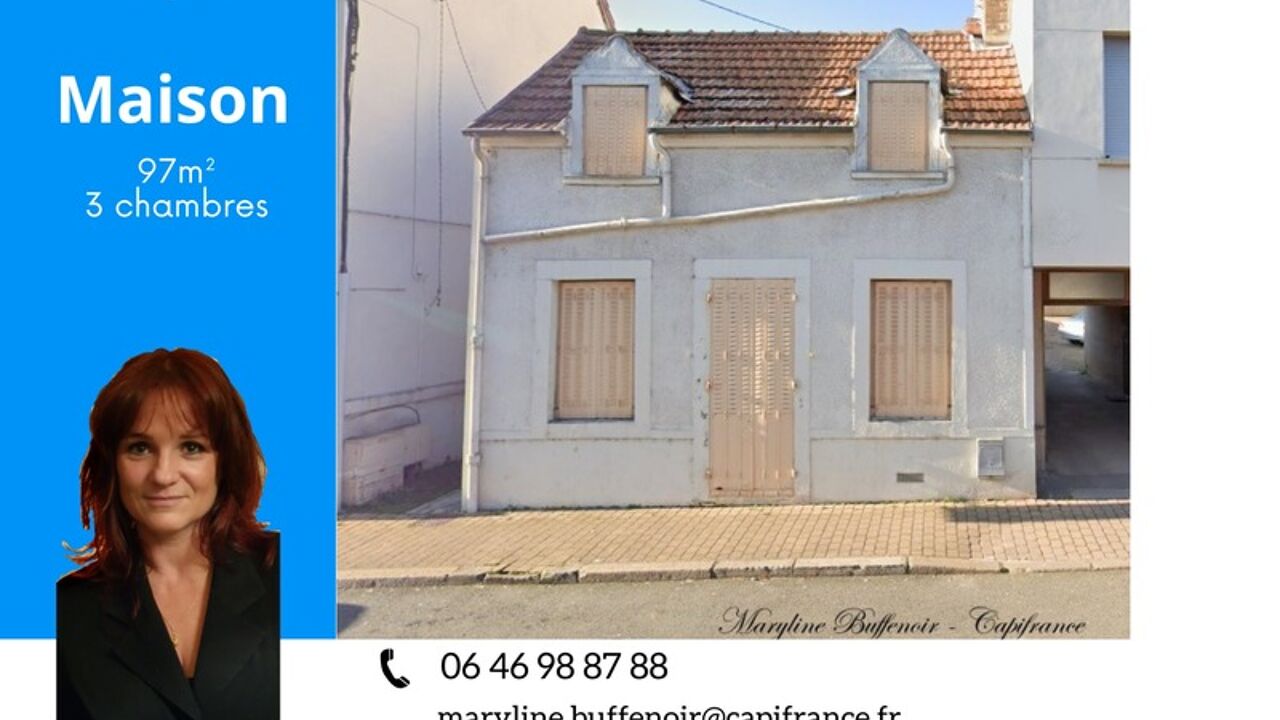 maison 4 pièces 97 m2 à vendre à Le Creusot (71200)