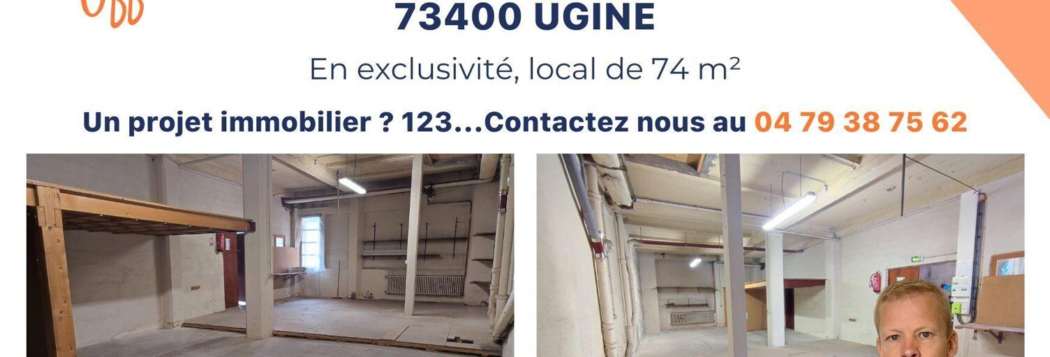Commerce 1 Pièce 74 m² à vendre à Ugine (73400)