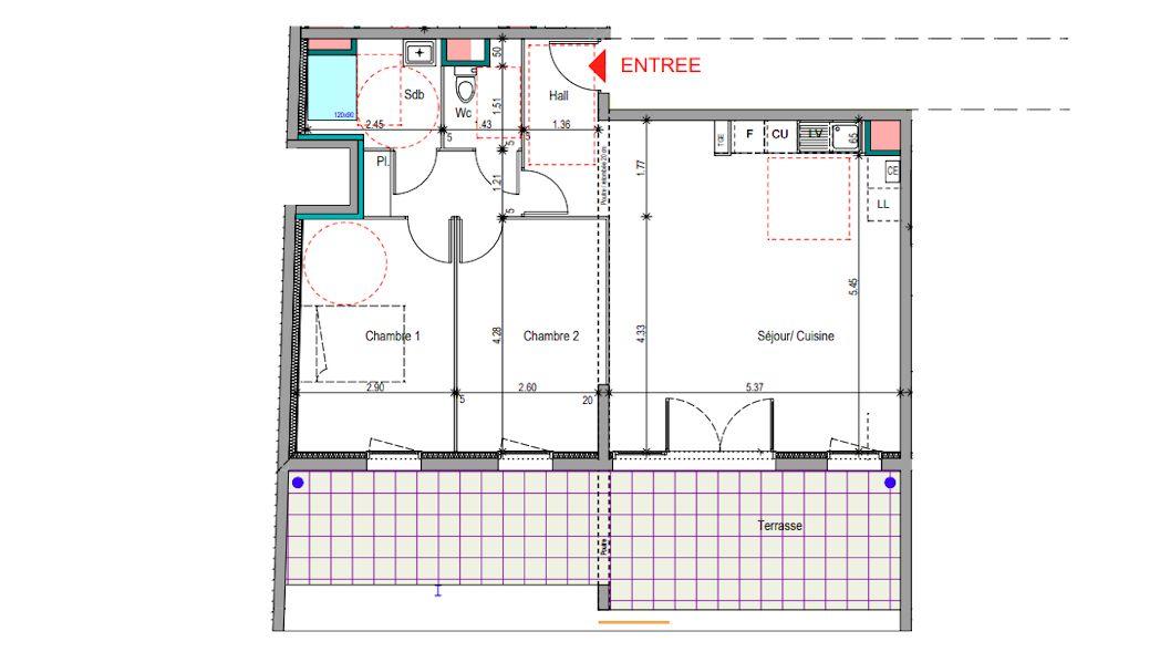 Photo Appartement - 70m² - istres image 1/4