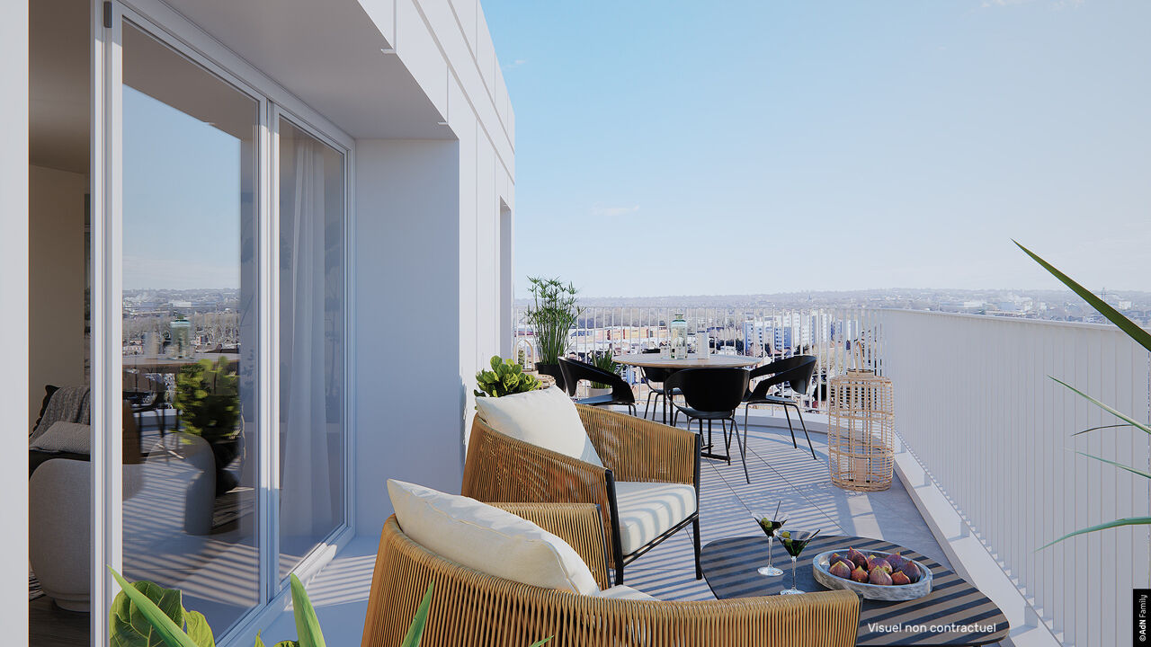 appartement neuf T1, T2, T3, T4 pièces 30 à 87 m2 à vendre à Saint-Denis (93200)