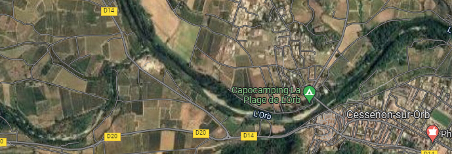 Terrain  1590 m² à vendre à Cessenon-sur-Orb (34460)