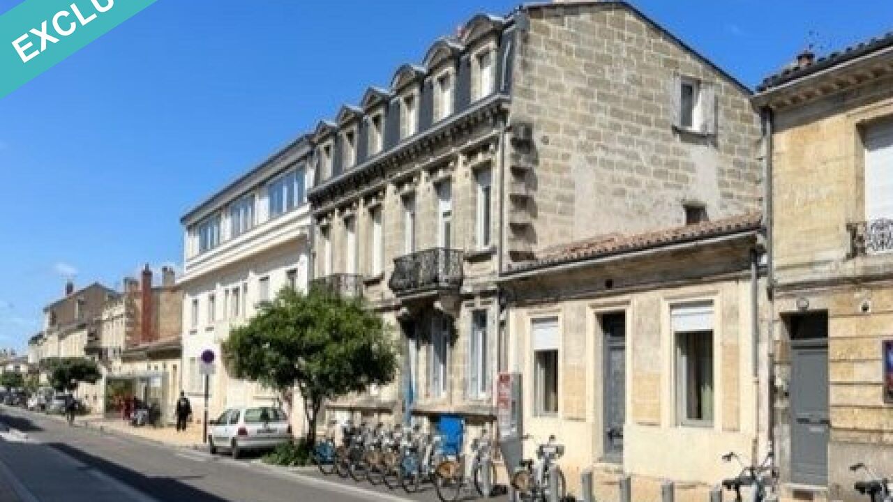 maison 3 pièces 63 m2 à vendre à Bordeaux (33000)