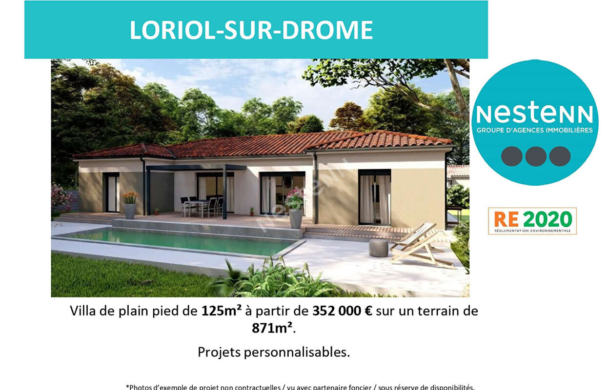 Vente maison 5 pièces 125 m² Loriol-sur-Drôme (26270)