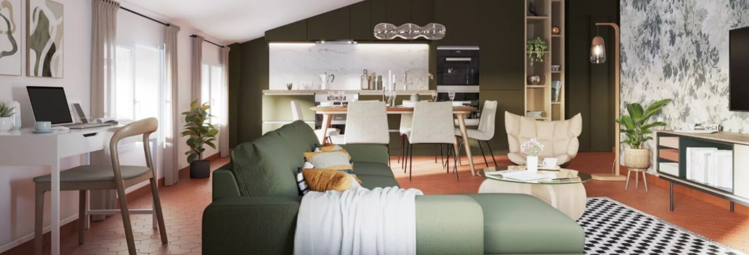 Appartement neuf T3, T4, T5 Pièce 67 à 108 m² à vendre à Cappelle-en-Pévèle (59242)