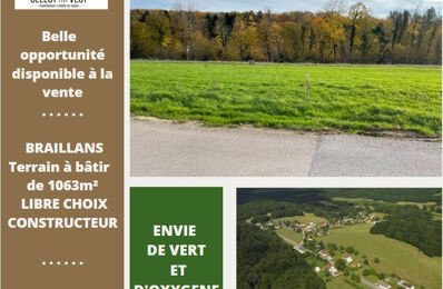 vente terrain 79 900 € à proximité de Roche-Lez-Beaupré (25220)