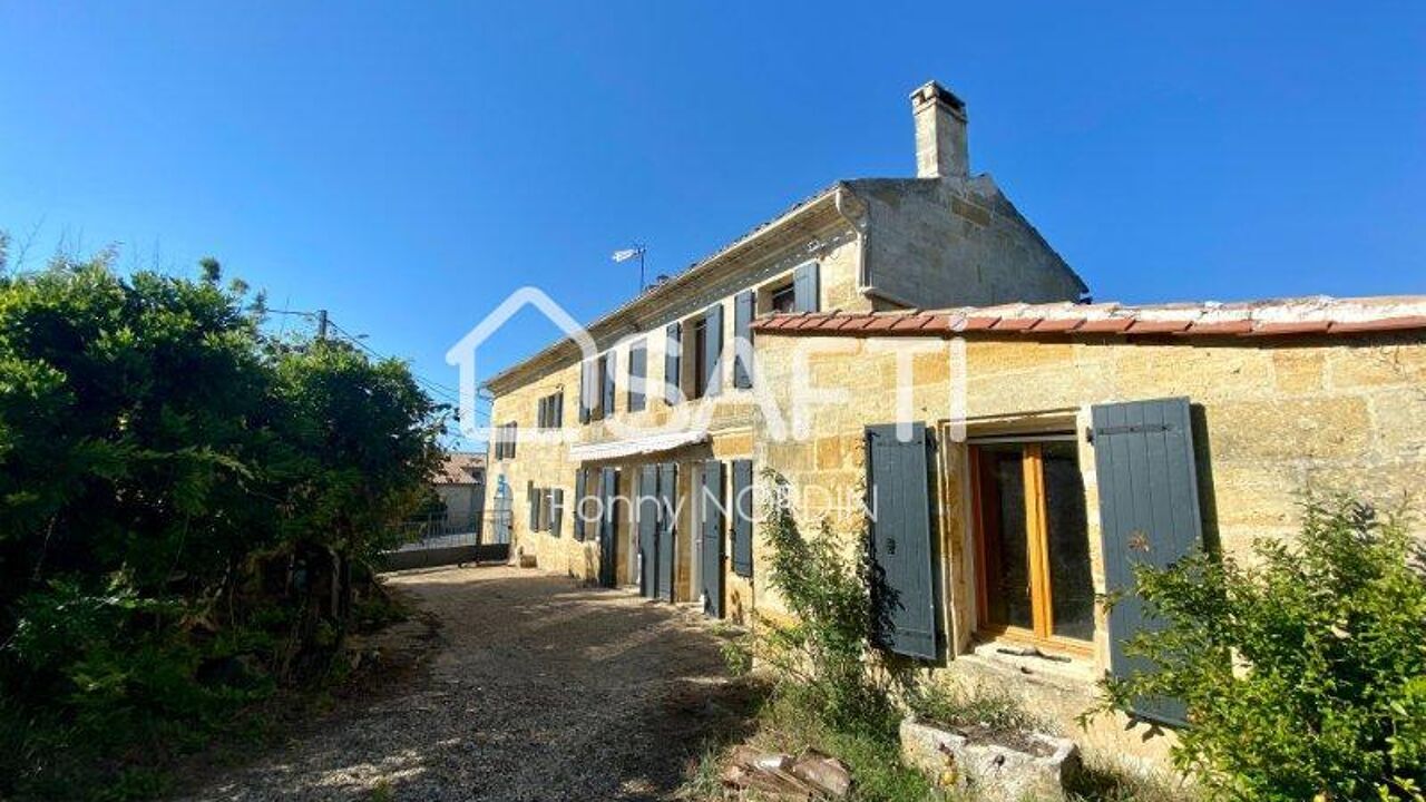 maison 6 pièces 190 m2 à vendre à Saint-Genès-de-Castillon (33350)