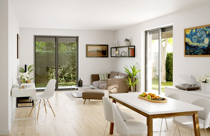 Appartements 4 pieces 95 m2 + parking + terrasse et jardin 9 — photo 3