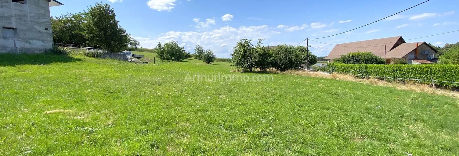 Terrain  1302 m² à vendre à Dolomieu (38110)