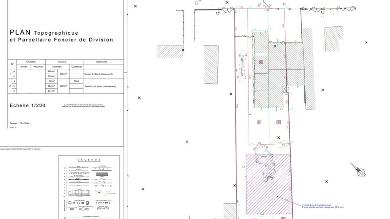 terrain  pièces 638 m2 à vendre à Lille (59000)