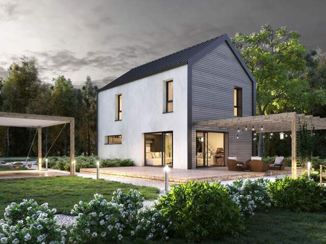 Projet de construction d'une maison bois de 90 m² avec t... — photo du bien