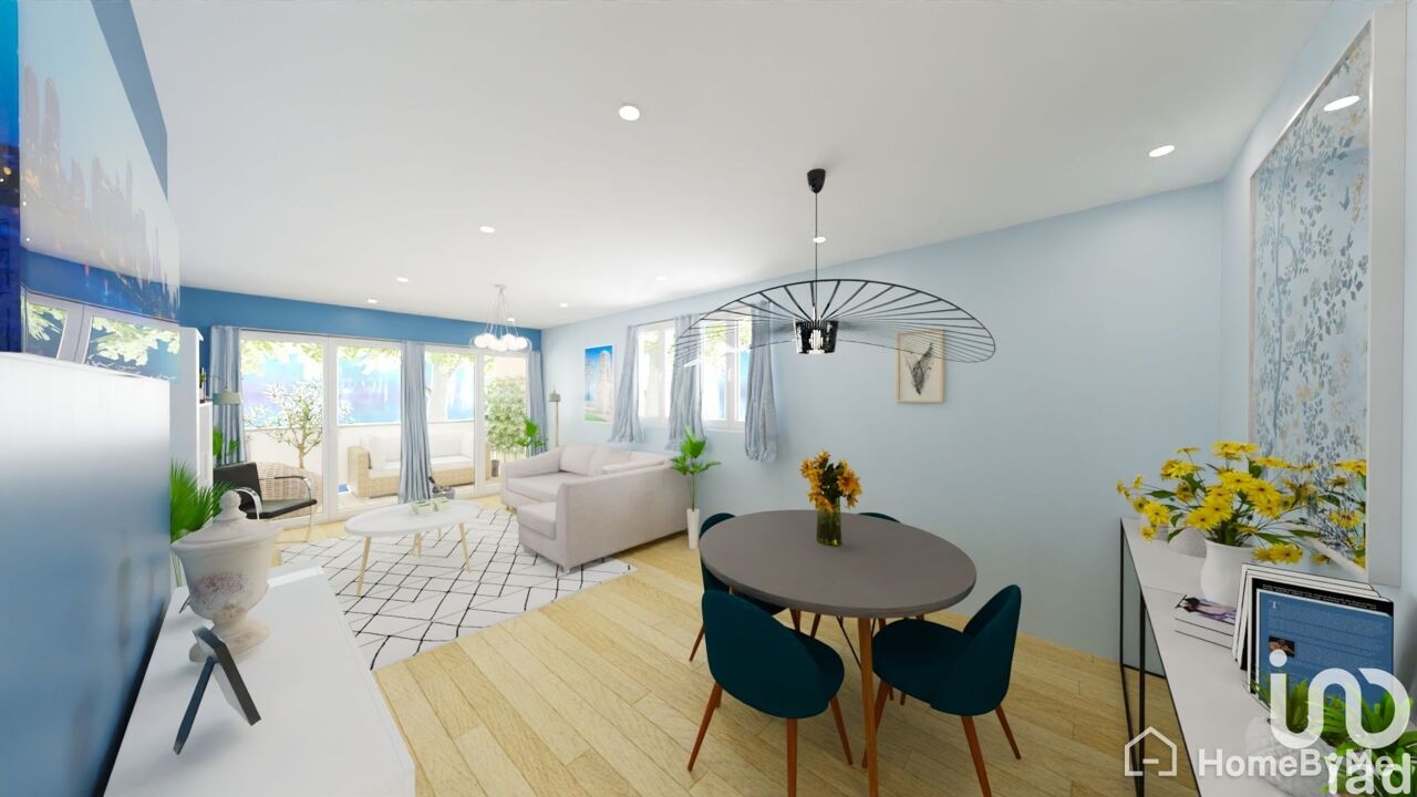appartement 3 pièces 65 m2 à vendre à Bussy-Saint-Georges (77600)