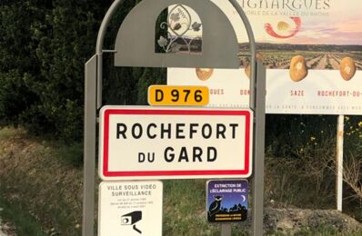 terrain  pièces 817 m2 à vendre à Rochefort-du-Gard (30650)