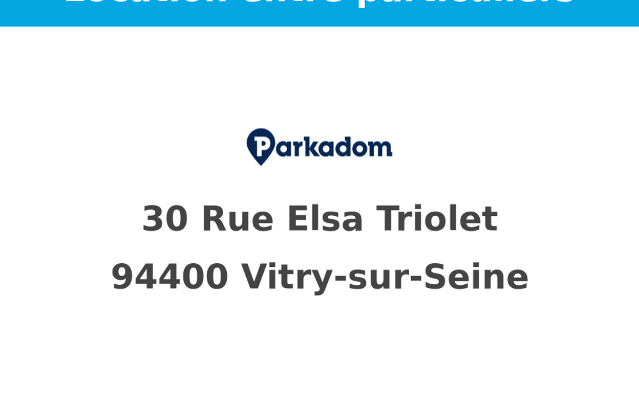 garage  pièces  m2 à louer à Vitry-sur-Seine (94400)