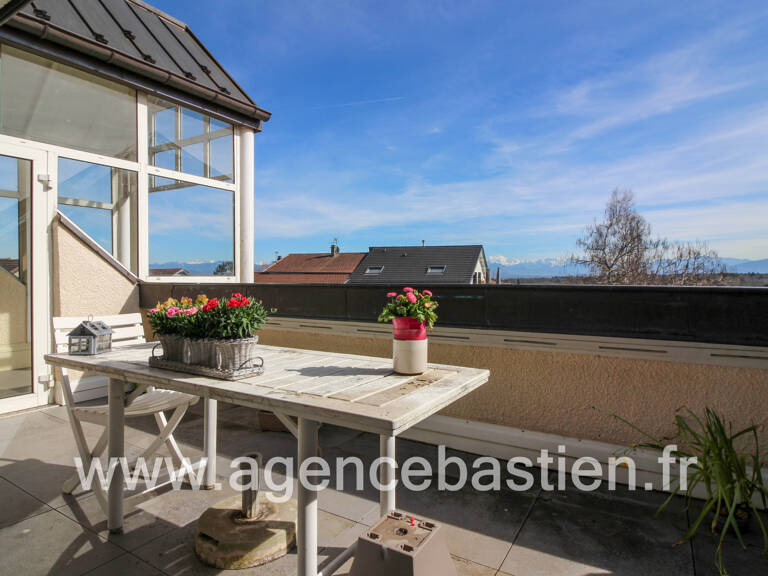 VENTE - APPARTEMENT 5 PIECES EN DUPLEX - VUE ALPES - SAUVERN — photo 1