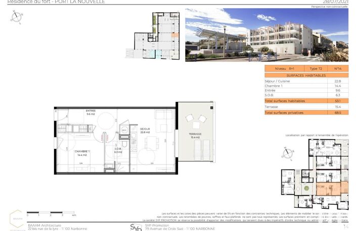 Vente Appartement 2 pièces — photo 2